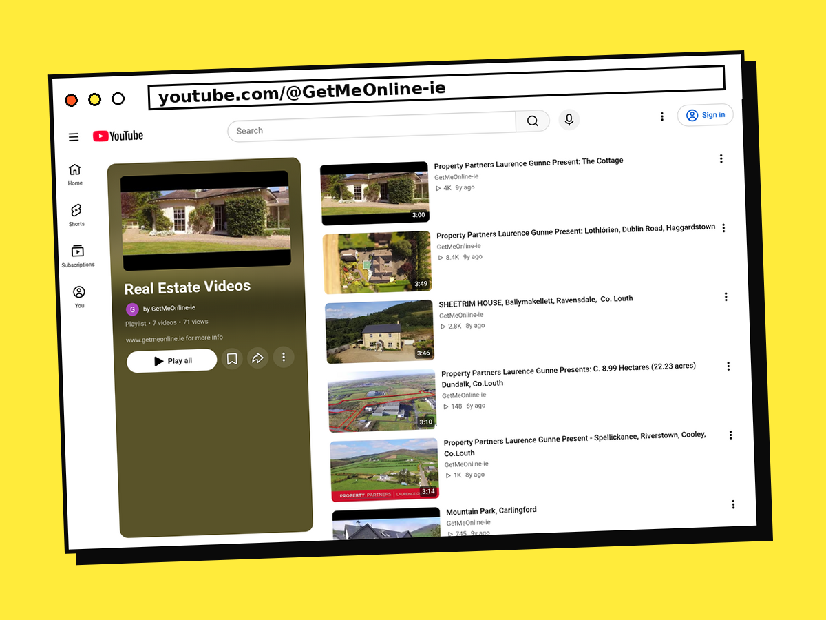 Videography — website preview